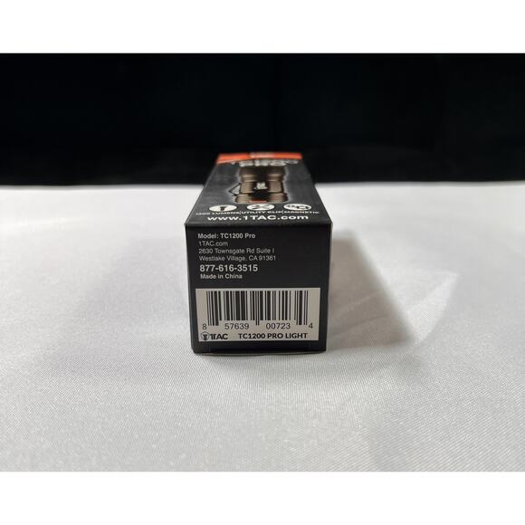 Brand New In Box-Genuine TC1200 PRO Tactical LED Flashlight 1200 Lumens 5 Modes - Picture 6 of 6